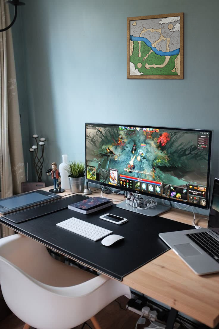 Wooden 3D Map of Dota 2: The Perfect Gift for a True Fan