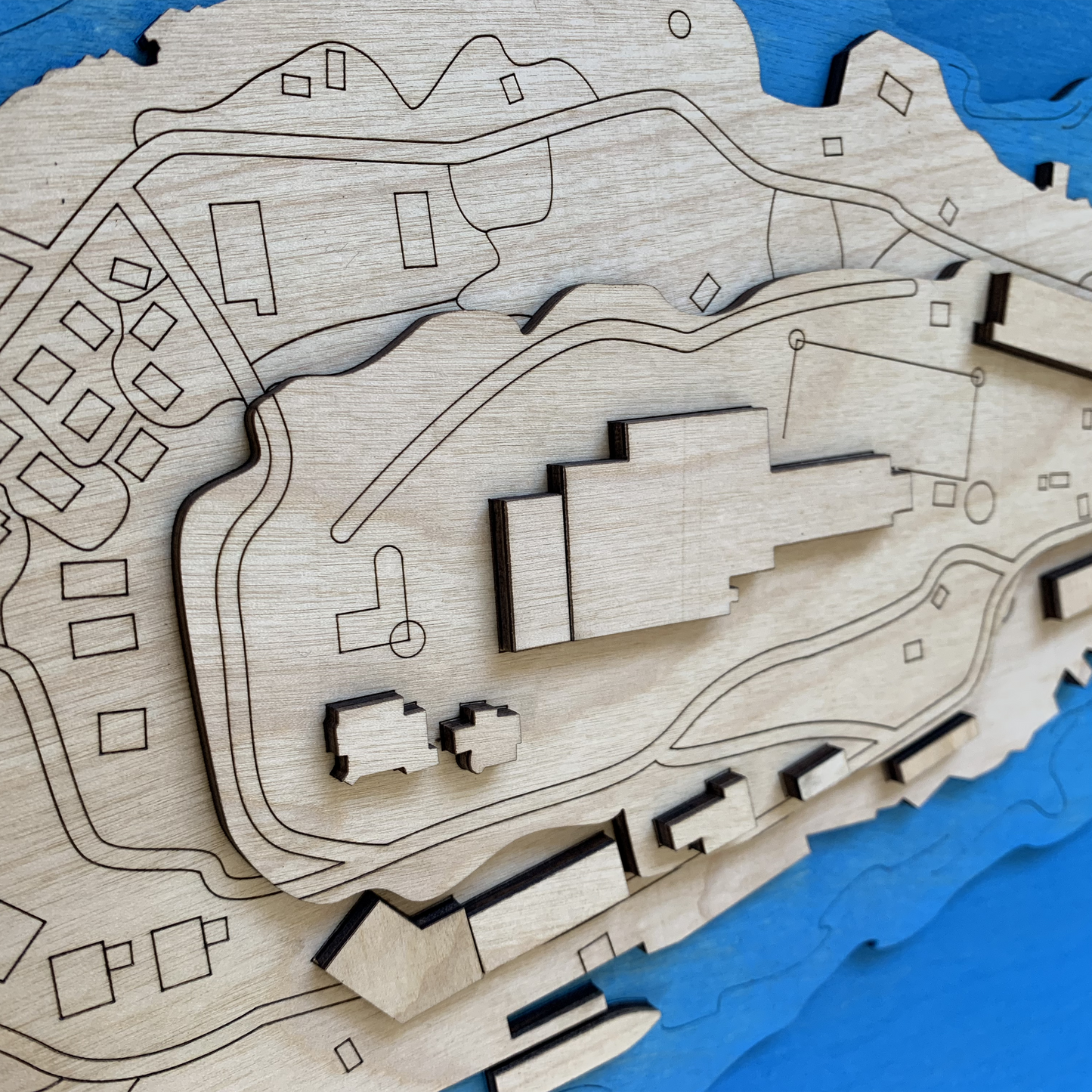 Wooden Map for Call of Duty - Rebirth Gamers | Must-have gaming wall sculpture decor