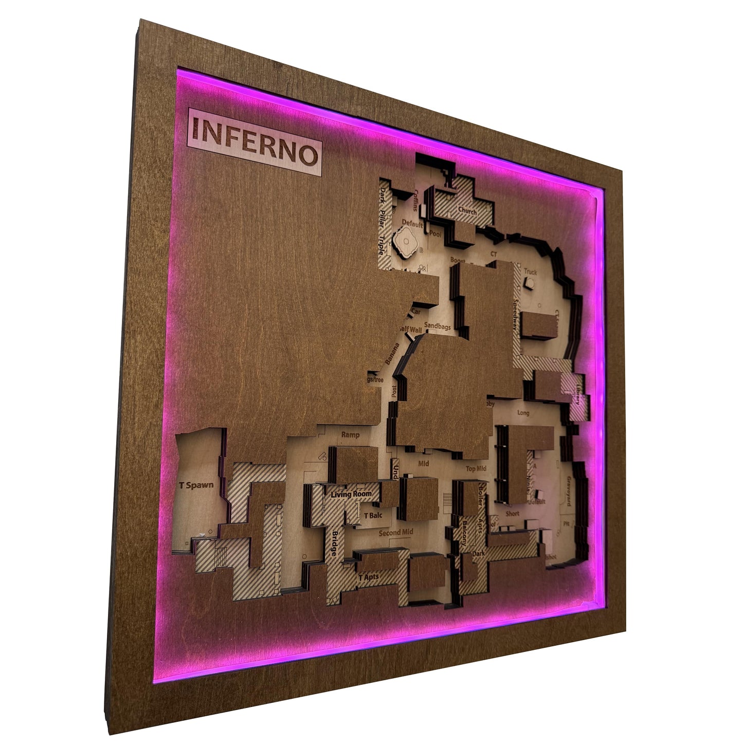Wooden Inferno Map – Counter-Strike 2 Edition